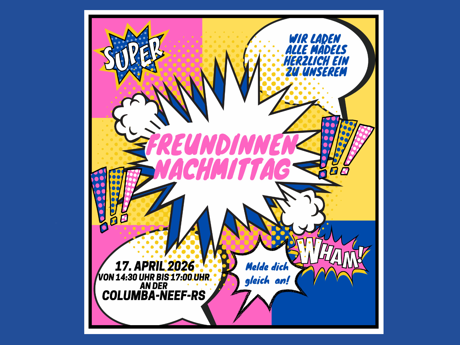 Flyer Freundinnentag