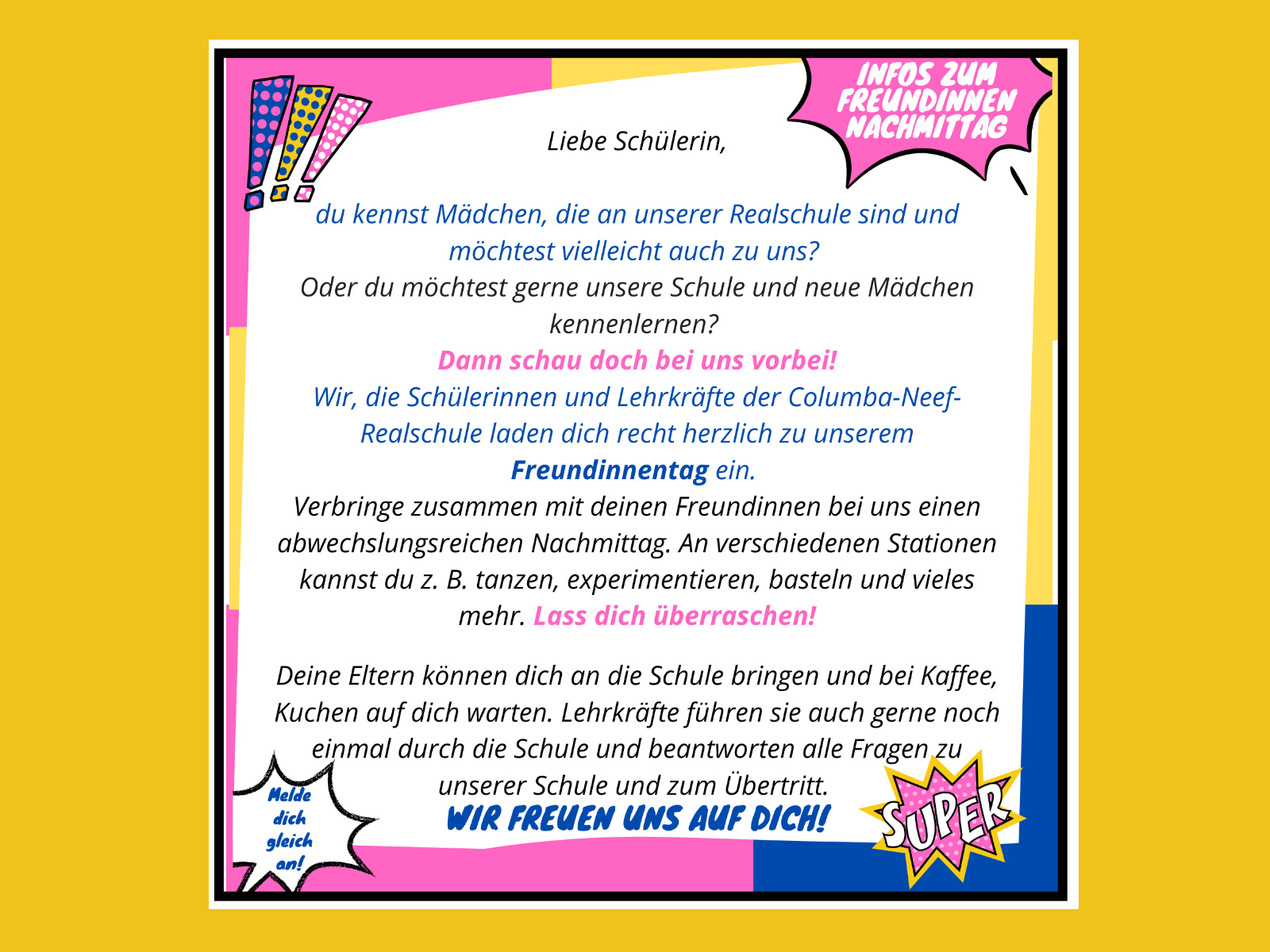 Flyer Freundinnentag2